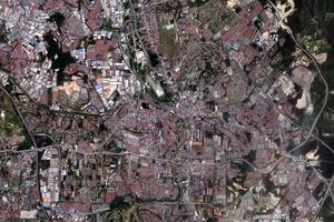 乌鲁冷岳卫星地图