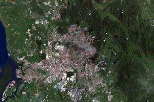 吉隆坡卫星地图