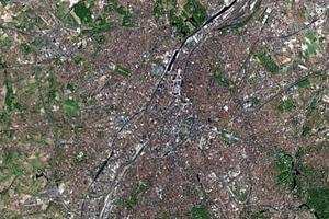 布鲁塞尔卫星地图