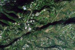杉树堡卫星地图
