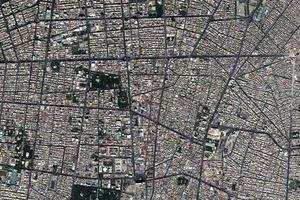 伊朗德黑兰市旅游地图