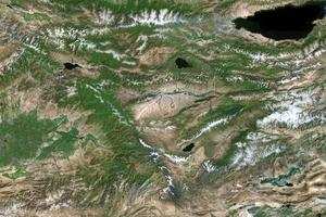 吉尔吉斯斯坦卫星地图