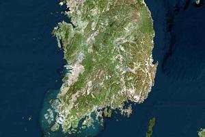 韓國衛星地圖