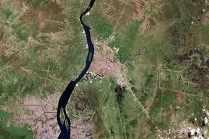 南加里曼丹衛星地圖