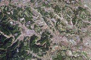 日本京都嵐山旅遊地圖