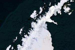 南极半岛旅游地图