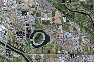 西定福庄村衛星地圖