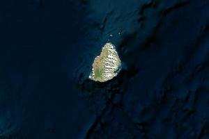 毛里求斯卫星地图