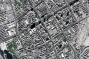 蘭干街道衛星地圖