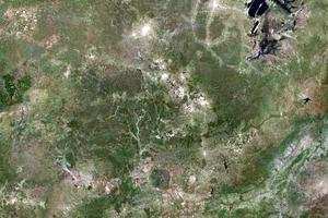 尚比亞衛星地圖