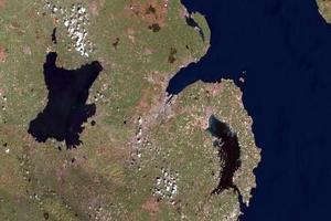 北爱尔兰卫星地图