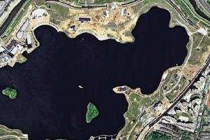 咸嘉湖卫星地图