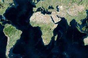 世界国家卫星地图