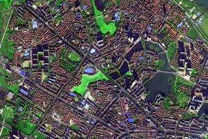 中法武汉生态示范城卫星地图
