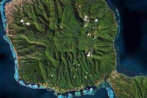 大洋洲卫星地图图片