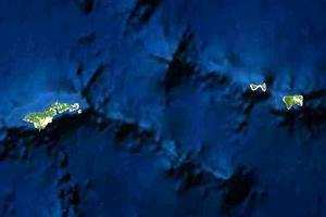 美屬薩摩亞衛星地圖