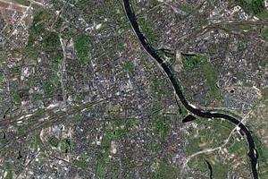 华沙卫星地图