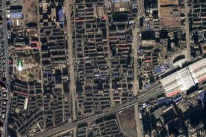 鸭绿江街道卫星地图