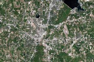 密西西比州卫星地图
