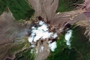 蒙特塞拉特岛苏弗里埃尔火山旅游地图
