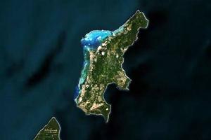 塞班岛(首都)+卫星地图
