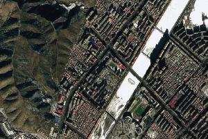 喀喇沁旗衛星地圖
