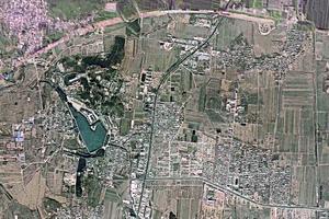 韩村河村卫星地图