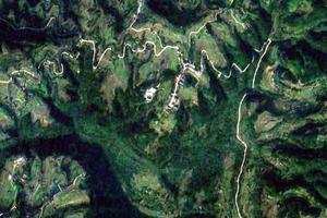 香隆卫星地图