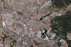 纽伦堡卫星地图