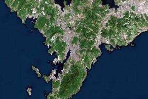 長崎衛星地圖 長崎衛星地圖