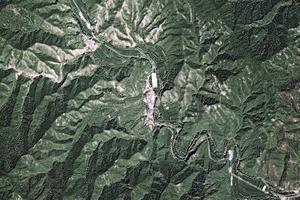 松树台村卫星地图