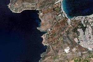 马耳他大力水手村旅游地图