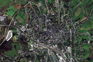 卢森堡卫星地图