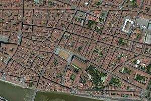 佛罗伦萨圣十字教堂旅游地图