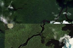 圭亚那凯尔图尔大瀑布旅游地图