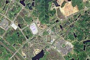 青竹湖卫星地图
