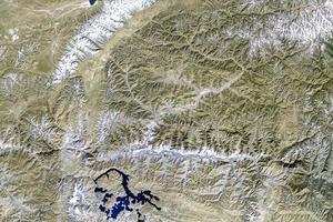 西藏衛星地圖