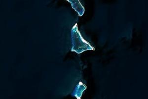 吉尔伯特群岛卫星地图