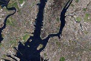 纽约卫星地图