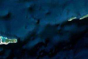 开曼群岛卫星地图