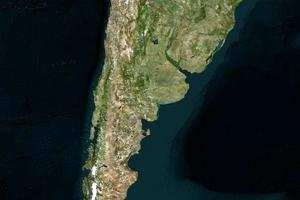 阿根廷卫星地图