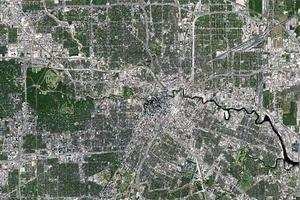休斯頓衛星地圖