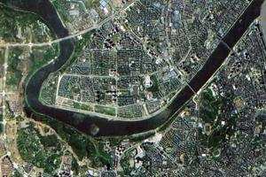 瀘州衛星地圖
