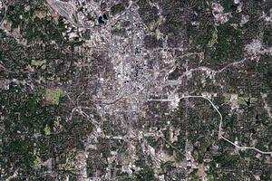 亞特蘭大衛星地圖