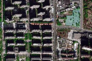華紡易城社區衛星地圖