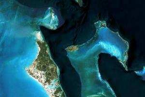 巴哈馬衛星地圖