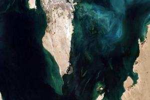 巴林卫星地图