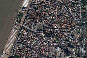 比利时安特卫普市旅游地图