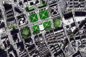 人民广场卫星地图