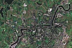 赤城衛星地圖